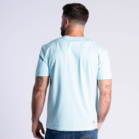 T-shirt RUCKFIELD X ASTERIX à manches courtes bleu clair