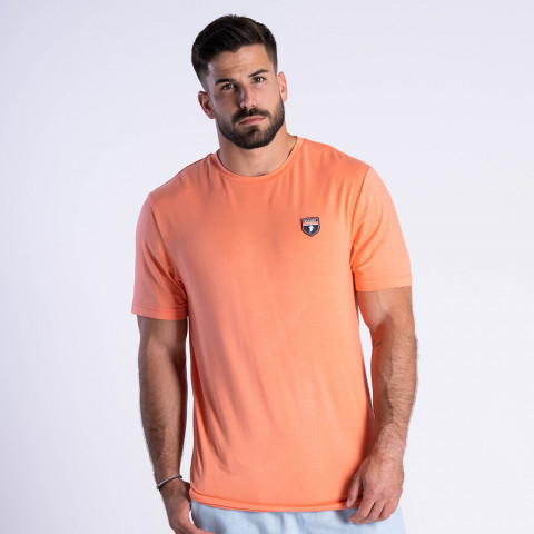 T-shirt corail Ruckfield rugby élégance