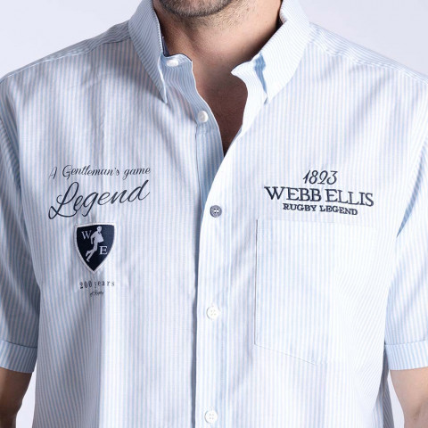 Chemise à manches courtes blanche WEBB ELLIS Rugby Legend