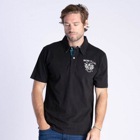 Polo à manches courtes WEBB ELLIS Rugby Nations NZ Rugby