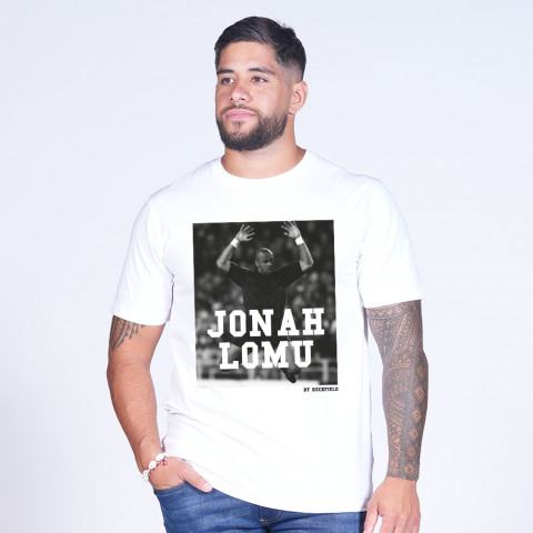 T-shirt Jonah Lomu blanc 