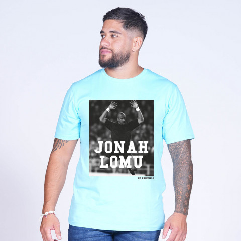 T-shirt Jonah Lomu bleu ciel