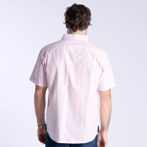 Chemise à manches courtes rose WEBB ELLIS