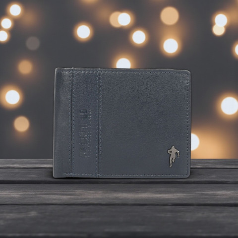 Portefeuille bleu Ruckfield