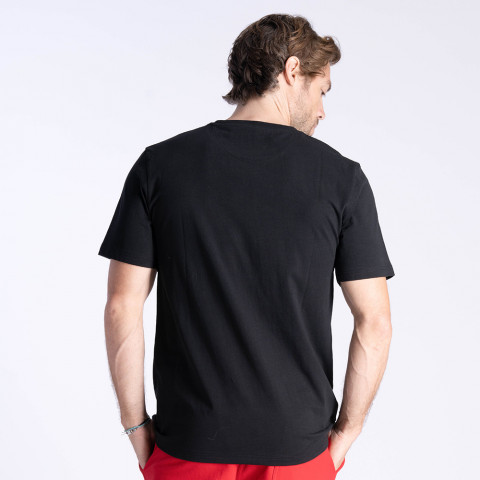 T-Shirt manches courtes noir Rugby Nations