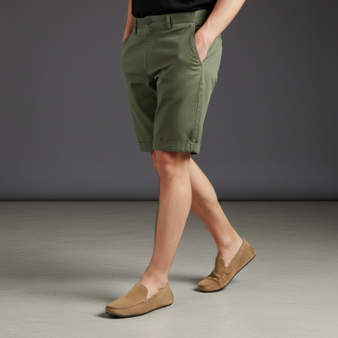 Bermuda chino kaki Ruckfield essentiel 