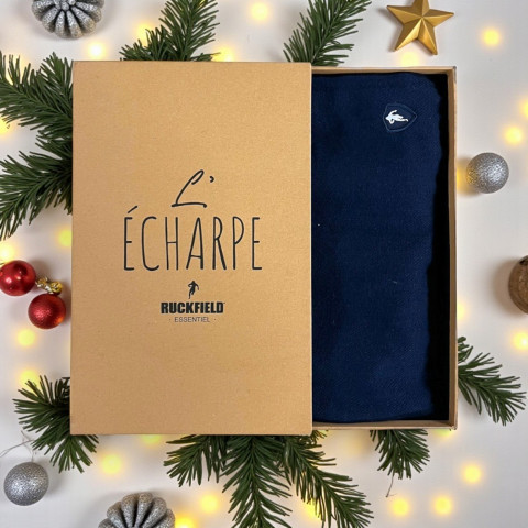 Echarpe Ruckfield essentiel bleu marine