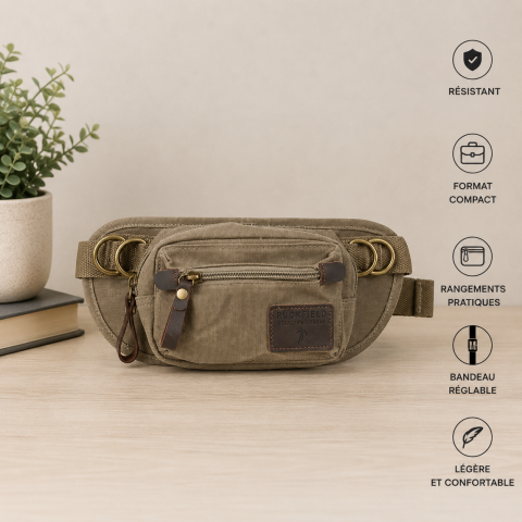 Sac banane Ruckfield kaki