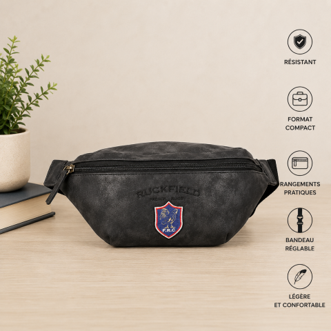 Sac banane Ruckfield French Rugby Club noir