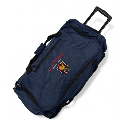 Sac de voyage Ruckfield avec roulettes bleu foncé