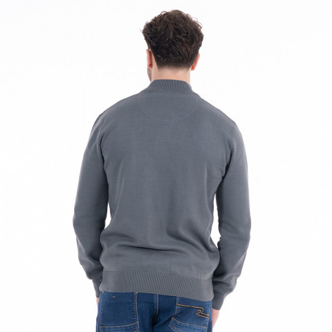 Gilet zippé Ruckfield essentiel gris foncé