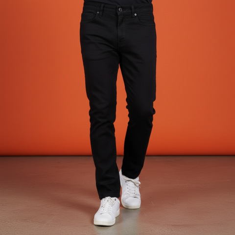 Pantalon chino noir Ruckfield essentiel