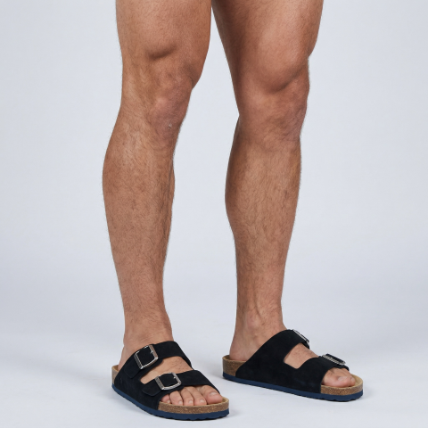 Sandales noires Ruckfield