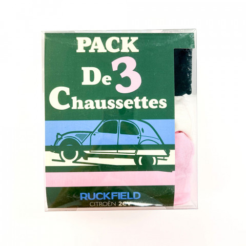 Pack de 3 chaussettes Ruckfield x 2CV