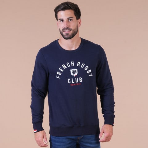 Sweat Ruckfield French Rugby Club bleu marine 