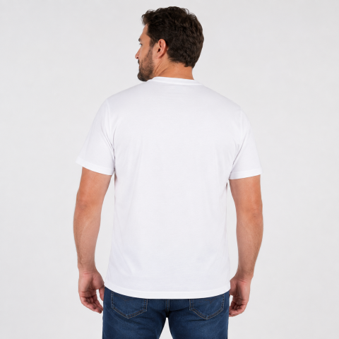 T-shirt à manches courtes Ruckfield French Rugby Club blanc