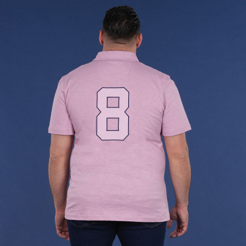 Polo parme à manches courtes Ruckfield Members Rugby Club House