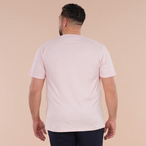 T-shirt à manches courtes Members Club House Rugby rose