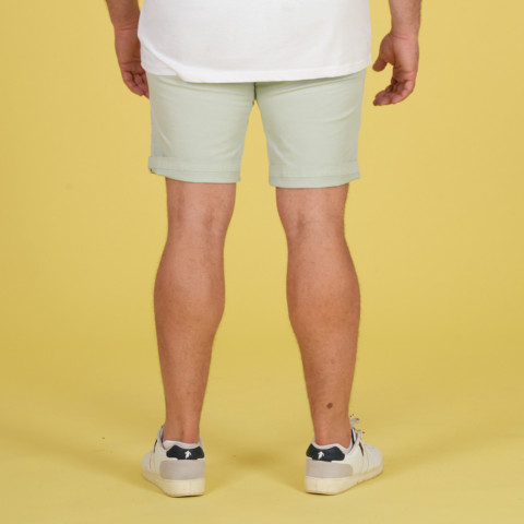 Bermuda chino vert d'eau Ruckfield Essentiel