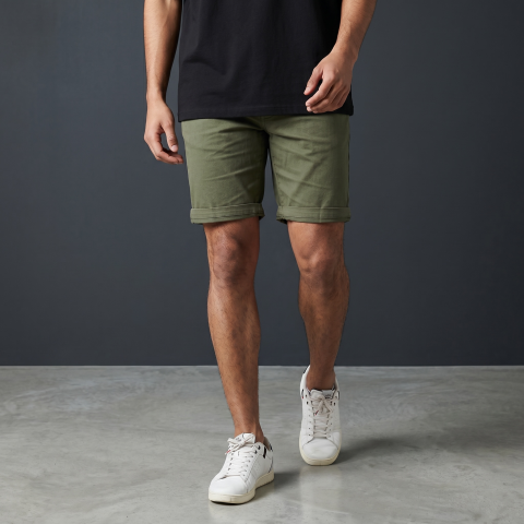 Bermuda chino kaki Ruckfield Essentiel