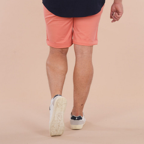 Bermuda chino mandarine Ruckfield Essentiel