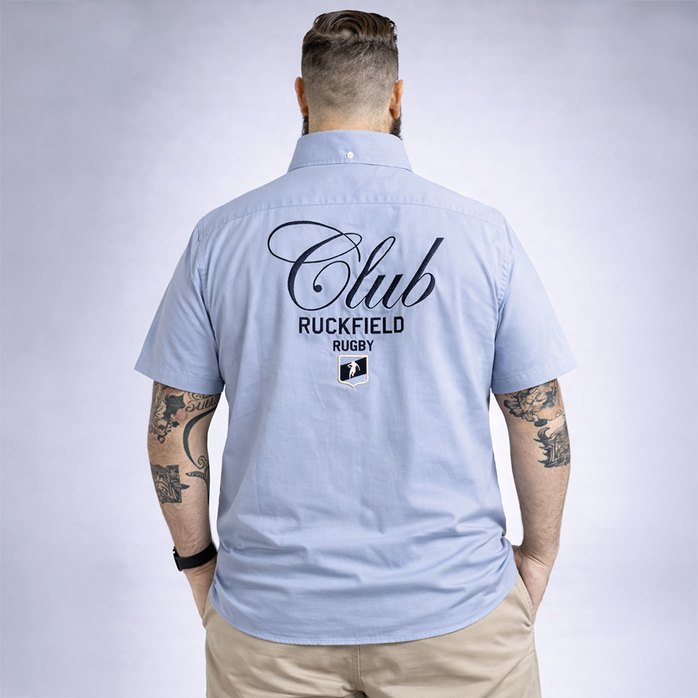 chemisette bleu ciel le club grande taille 4XL