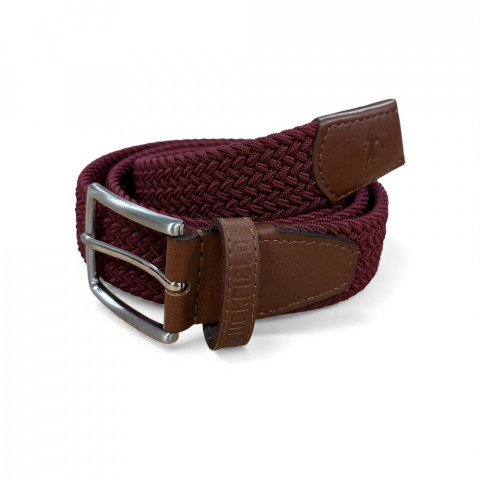 Ceinture extensible bordeaux