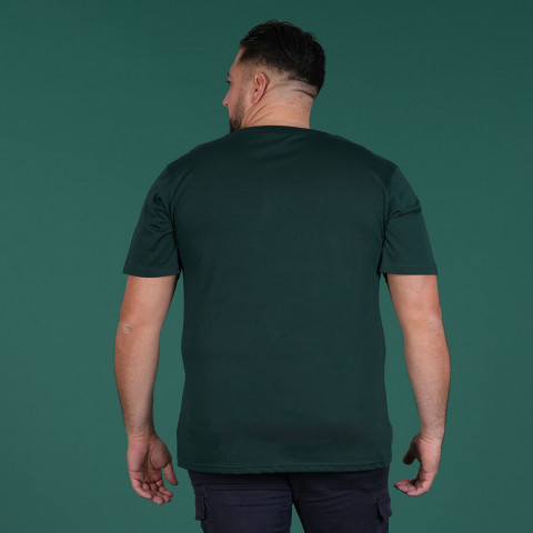 T-shirt supima - Le Basique premium Ruckfield vert forêt 