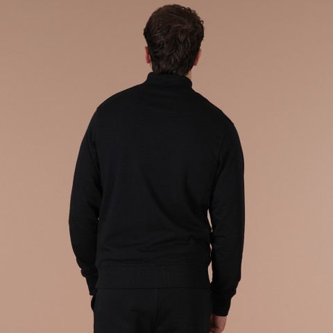 Gilet zippé Ruckfield essentiel noir - GOTS