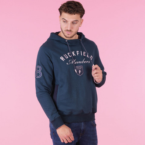 Sweat à capuche Ruckfield Members Club House - GOTS