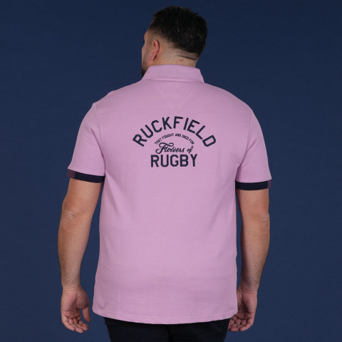 Polo à manches courtes Ruckfield Flowers of Rugby - GOTS