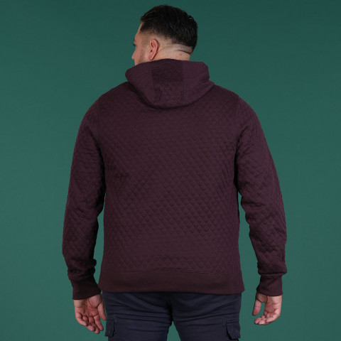 Sweat à capuche bordeaux Ruckfield Selected Rugby 