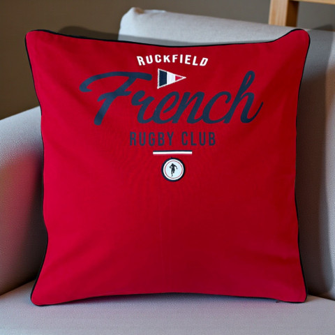 Red RUCK’CYCLÉ cushion cover