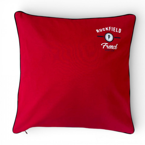 Red RUCK’CYCLÉ cushion cover