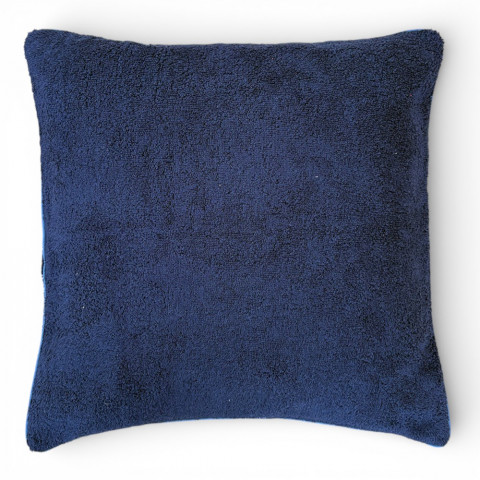  RUCK’CYCLÉ navy blue cushion cover