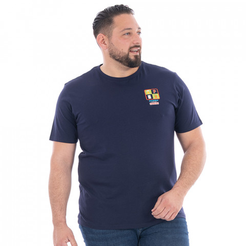 T-shirt à manches courtes bleu marine Ruckfield x Haribo - GOTS