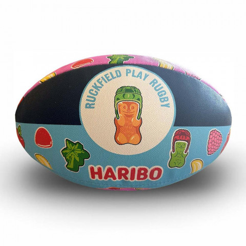 Ballon de rugby Ruckfield x Haribo