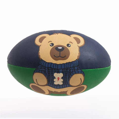 Ballon rugby motif "ourson" Ruckfield X Le Comptoir de Mathilde