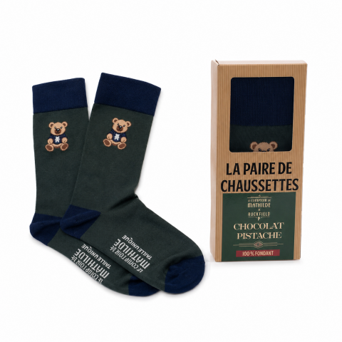 Chaussettes "ourson" Ruckfield X Le Comptoir de Mathilde