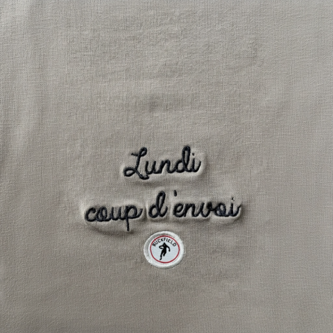 Ruckfield gray boxer shorts "Monday kickoff" 