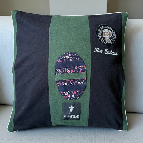 RUCK’CYCLÉ black cushion cover