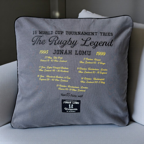 RUCK’CYCLÉ gray cushion cover