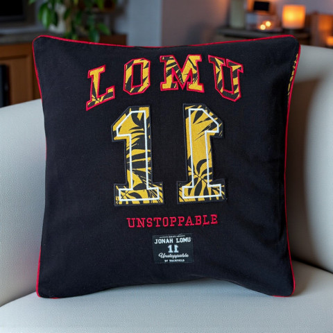 RUCK’CYCLÉ black cushion cover