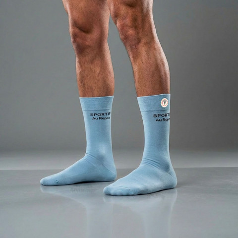 Chaussettes Ruckfield " Sportif au Repos" bleu