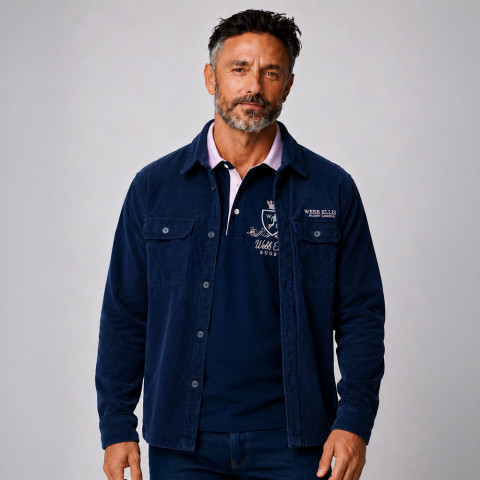 Veste marine Webb Ellis