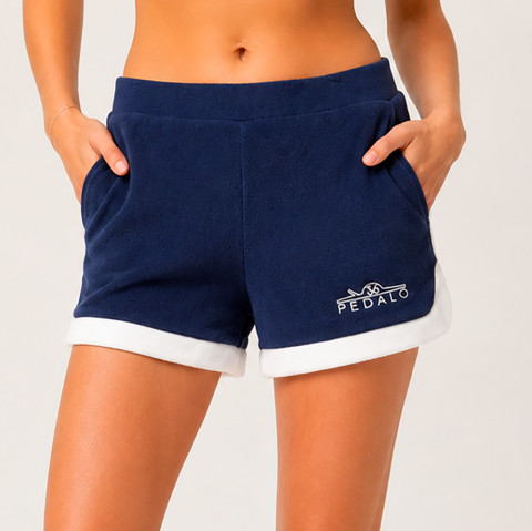 Short Éponge Bleu Marine