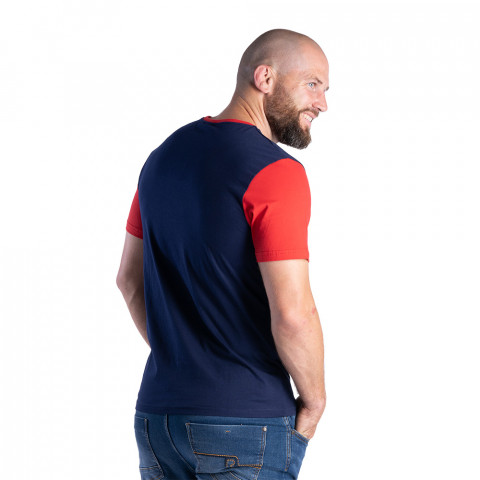Ruckfield navy two-tone T-shirt 