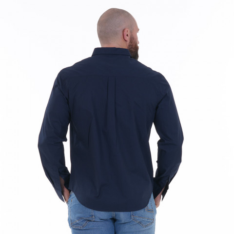 Ruckfield navy blue long-sleeved shirt