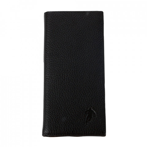 Long leather card case