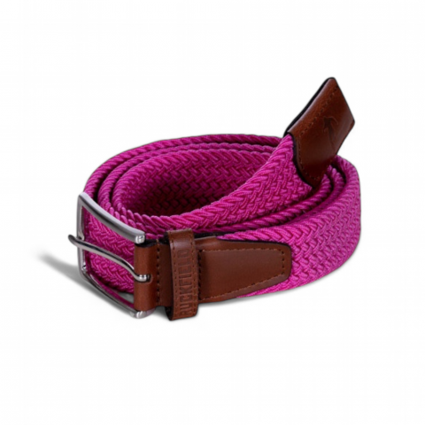 Fushia stretch belt